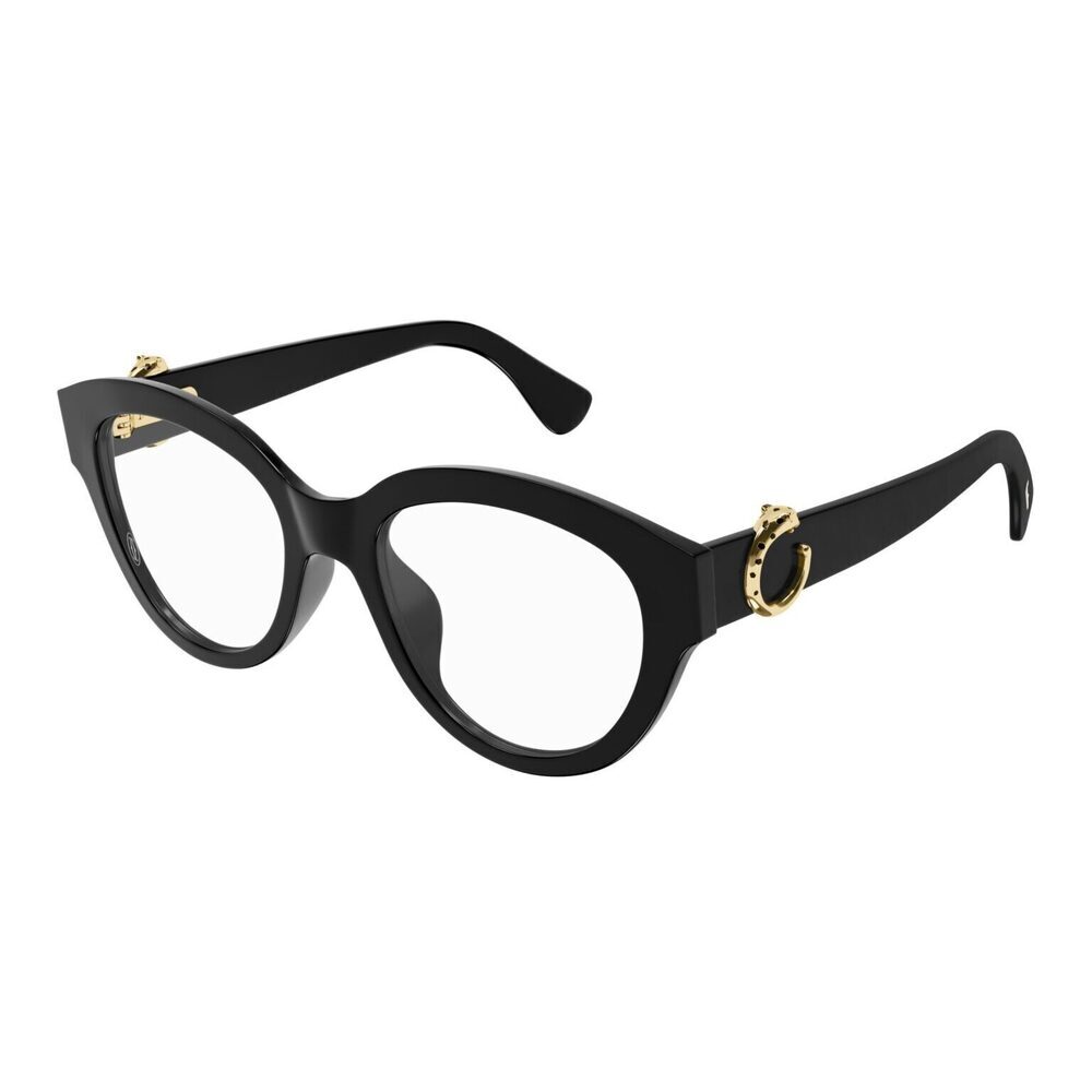 Cartier CT0567o-001 Eyeglasses Black Acetate